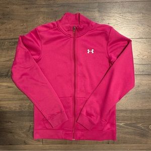 Under Armour | Zip Up Berry Pink Jacket Women’s Sz M